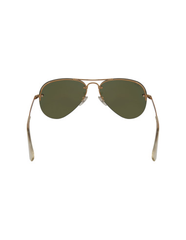 Ray Ban RB3449 9035/1U Aviator Lila Espejo Bronce