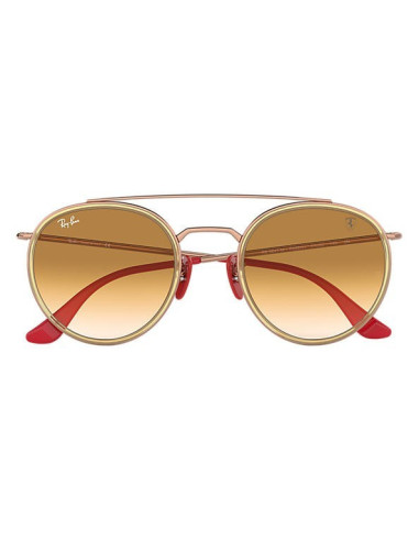 Ray Ban RB3647M F03251 Round Duble Bridge Scuderia Ferrari Cafe deg...