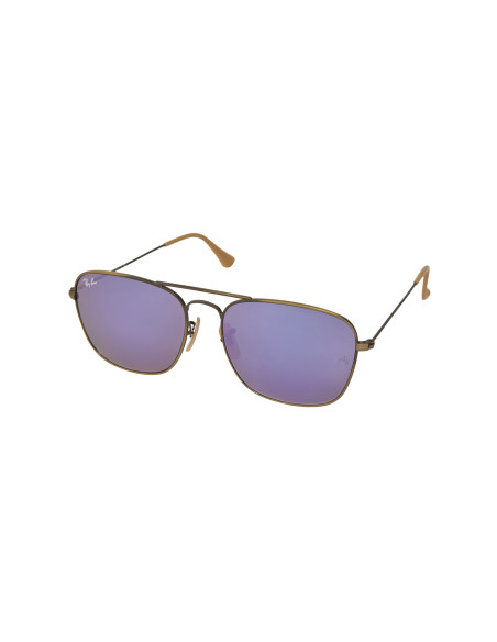 Ray Ban Rb3136 167/4k Caravan Lila Espejo Bronce Clasico | Sunnies.uno