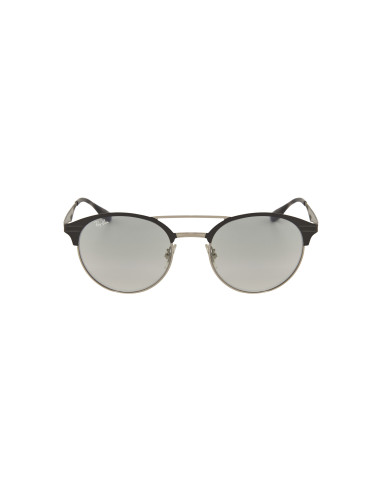 Ray Ban Rb3545 9004/11 Round Double Brigde Grande Gris Negro | Sunn...