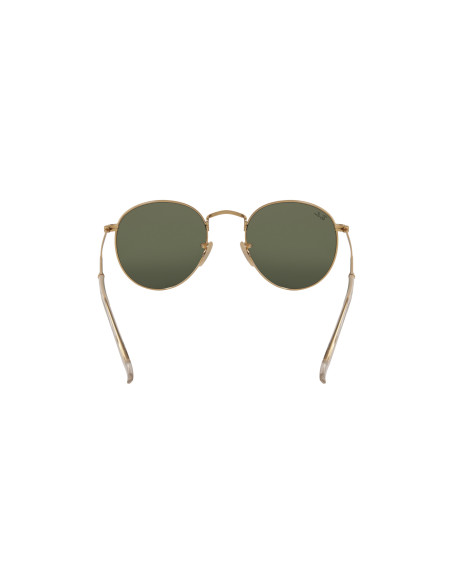 Ray Ban Rb3447 001 Round Metal Negro G-15 Dorado Original | Sunnies...