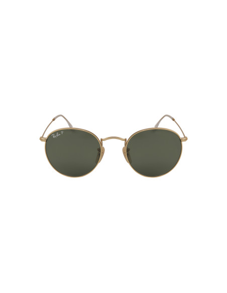 Ray Ban Rb3447 001/58 Round Metal Dorado Polarizado