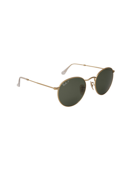 Ray Ban Rb3447 001/58 Round Metal Dorado Polarizado