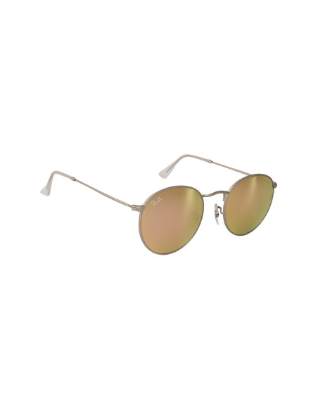 Ray Ban RB3447 019/Z2 Round Metal Plata Terracota Espejo