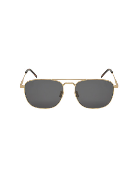 SAINT LAURENT SL 309M 004 Pilot Square Shape Gold Black
