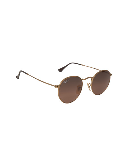 Ray Ban Rb3447 9001a5 Round Metal Bronce Cafe Original Icon | Sunni...