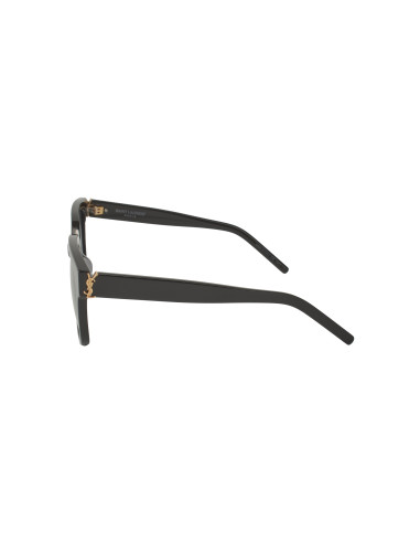 SAINT LAURENT SL M40 003 Square Shape Shiny Black