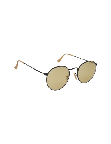 Ray Ban Rb3447 9066/4A Round Metal Evolve Ambar Dorado Fotocromatic...