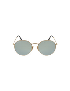 Ray Ban Rb3447n 001/30 Round Metal Flat Lenses Plata Dorado | Sunni... 2