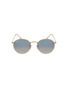 Ray Ban Rb3447n 001/3f Round Metal Flat Azu Degradado Dorado | Sunn... 2