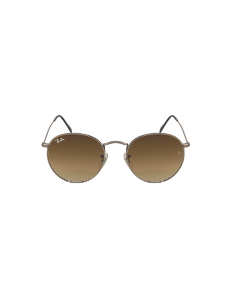 Ray Ban Rb3447n 004/51 Round Metal Flat Cafe Degradado Icon | Sunni...
