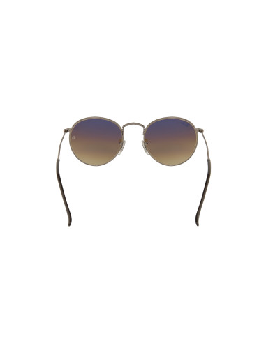 Ray Ban Rb3447n 004/51 Round Metal Flat Cafe Degradado Icon | Sunni...