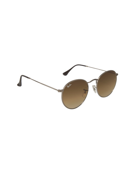 Ray Ban Rb3447n 004/51 Round Metal Flat Cafe Degradado Icon | Sunni...