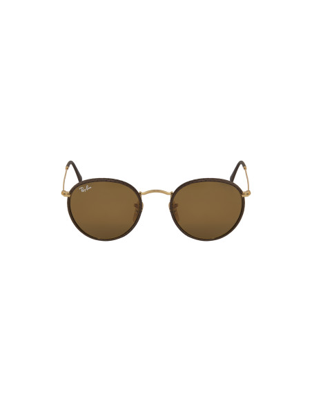 Ray Ban Rb3475Q 9041 Round Craft Cafe B-15 Original Piel | Sunnies.uno