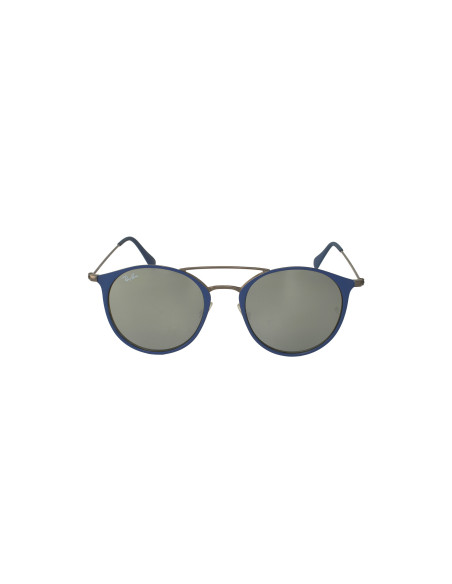 Ray Ban Rb3546 90109u Round Metal Highstreet Azul Espejo | Sunnies.uno