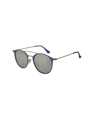 Ray Ban Rb3546 90109u Round Metal Highstreet Azul Espejo | Sunnies.uno