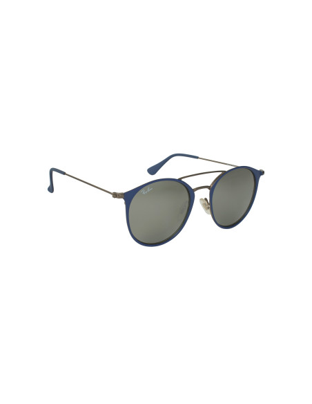 Ray Ban Rb3546 90109u Round Metal Highstreet Azul Espejo | Sunnies.uno