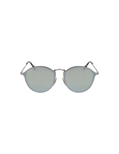 Ray Ban Rb3574n 003/30 Round Metal Blaze Plata Espejo Gris | Sunnie... 2