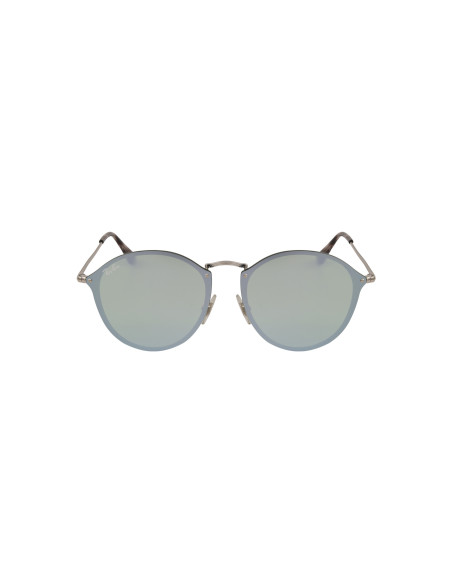 Ray Ban Rb3574n 003/30 Round Metal Blaze Plata Espejo Gris | Sunnie...