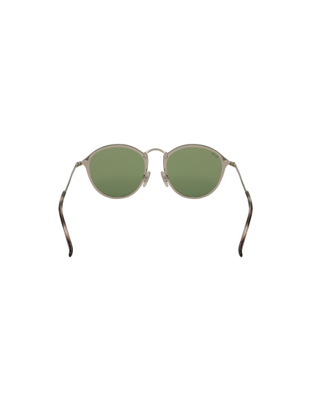 Ray Ban Rb3574n 003/30 Round Metal Blaze Plata Espejo Gris | Sunnie...