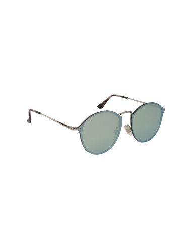 Ray Ban Rb3574n 003/30 Round Metal Blaze Plata Espejo Gris | Sunnie...