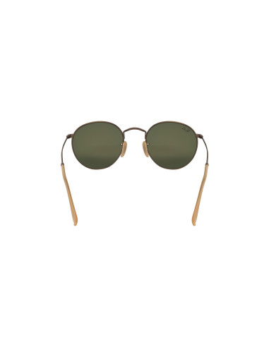 Ray Ban Rb3447 167/1M Round Metal Morado Espejo Bronce Original