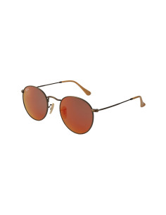 Ray Ban Rb3447 167/2K Round Metal Vino Espejo Bronce | Sunnies.uno