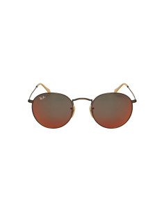Ray Ban Rb3447 167/2K Round Metal Vino Espejo Bronce | Sunnies.uno 2