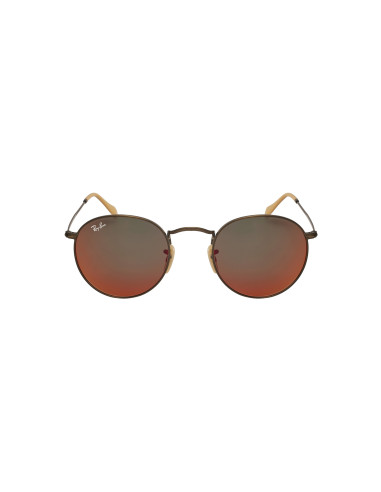 Ray Ban Rb3447 167/2K Round Metal Vino Espejo Bronce | Sunnies.uno