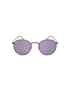 Ray Ban Rb3447 167/4k Round Metal Lila Espejo Bronce | Sunnies.uno 2