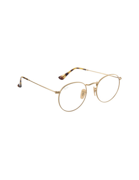 Armazon Ray Ban Rb3447v 2500 Round Metal Habana Dorado Icon | Sunni...