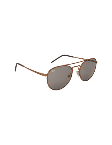 Ray Ban RB3589 9146/1 Round Gris transparente Bronce | Sunnies.uno