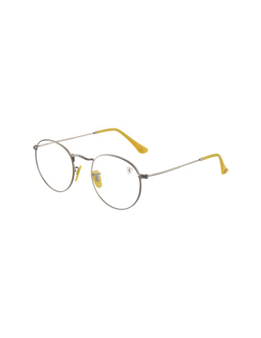 Ray Ban Oftalmico Rb3447vm F030 Round Metal Optics Scuderia | Sunni...