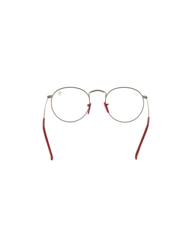 Ray Ban Oftalmico Rb3447vm F031 Round Metal Scuderia Ferrari | Sunn...