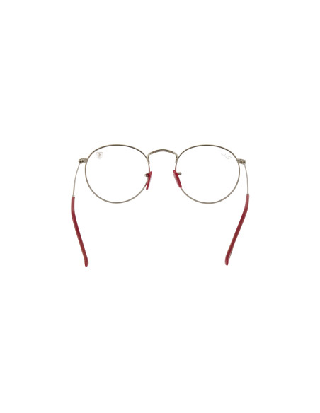 Ray Ban Oftalmico Rb3447vm F031 Round Metal Scuderia Ferrari | Sunn...