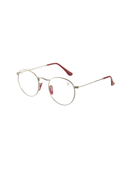 Ray Ban Oftalmico Rb3447vm F031 Round Metal Scuderia Ferrari | Sunn...