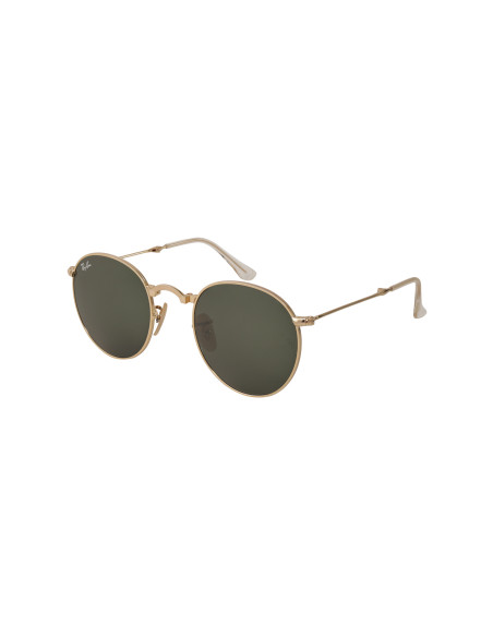 Ray Ban Rb3532 001 Round Metal Folding Clasico G-15 Dorado | Sunnie...