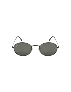 Ray Ban RB3547 002/B1 Oval Metal Clasico Negro Gris 2