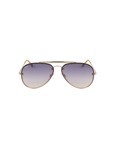 Ray Ban Rb3584n 001/19 Aviator Blaze Azul Degradado Dorado | Sunnie...