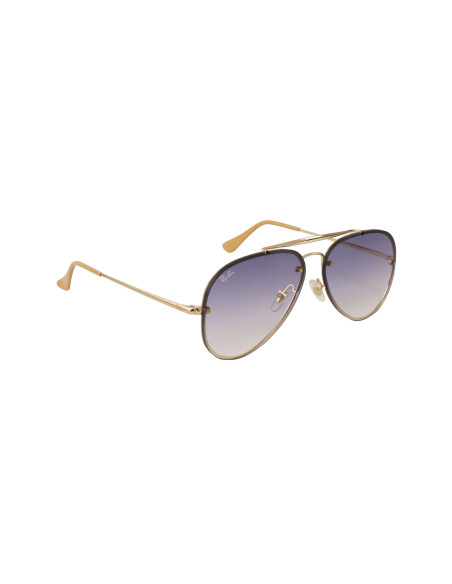 Ray Ban Rb3584n 001/19 Aviator Blaze Azul Degradado Dorado | Sunnie...