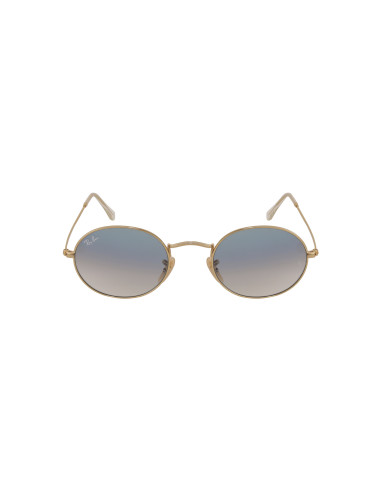 Ray Ban Rb3547n 001/3F Oval Flat Lenses Azul Degradado Dorado