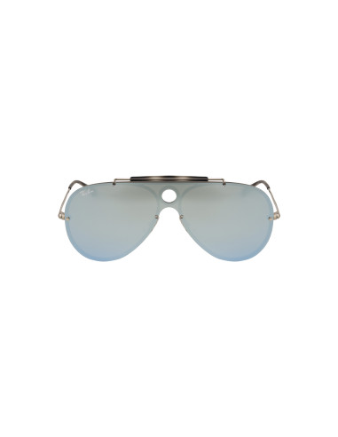 Ray Ban Rb3581n 003/30 Aviator Shooter Blaze Plata Espejo P1 | Sunn...