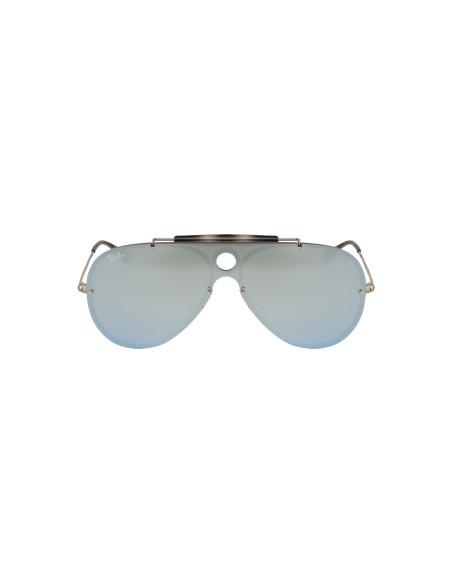 Ray Ban Rb3581n 003/30 Aviator Shooter Blaze Plata Espejo P1 | Sunn...