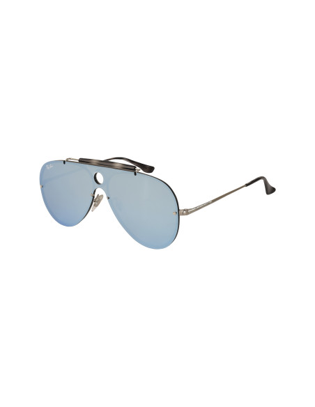 Ray Ban Rb3581n 003/30 Aviator Shooter Blaze Plata Espejo P1 | Sunn...