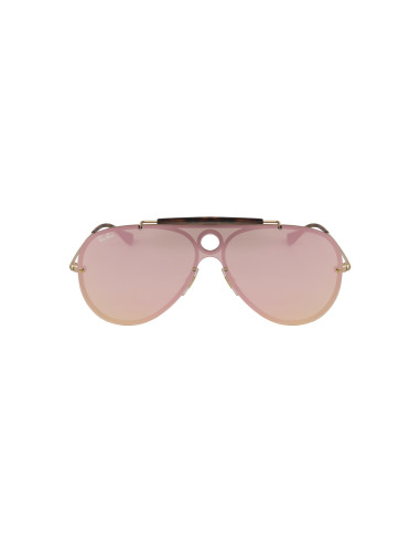 Ray Ban Rb3581n 001/e4 Aviator Shooter Blaze Rosa Espejo | Sunnies.uno