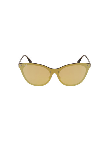 Ray Ban Rb3580n 9037/7j Eye Cat Blaze Amarillo Espejo Dorado | Sunn...