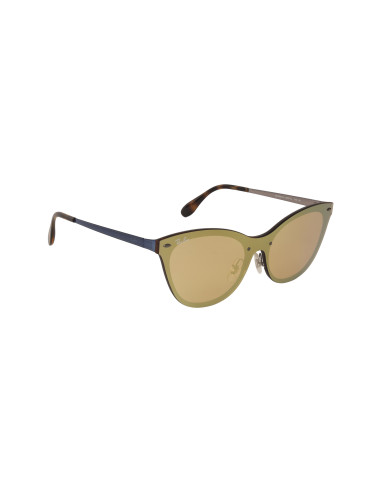 Ray Ban Rb3580n 9037/7j Eye Cat Blaze Amarillo Espejo Dorado | Sunn...