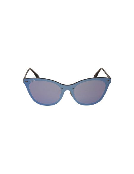 Ray Ban Rb3580n 153/7V Eye Cat Blaze Azul Espejo Negro