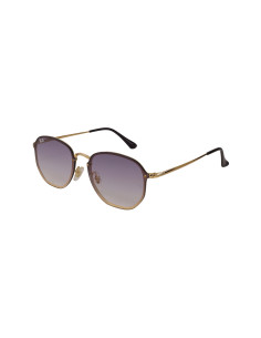 Ray Ban Rb3579n 91400U Hexagonal Blaze Azul degradado Dorado | Sunn...