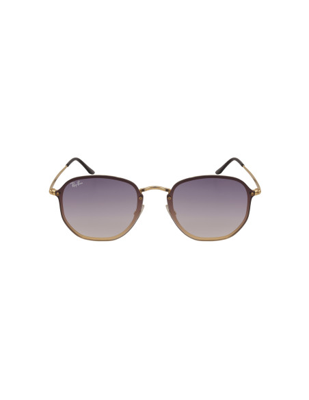 Ray Ban Rb3579n 91400U Hexagonal Blaze Azul degradado Dorado | Sunn...
